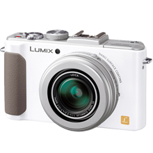製品写真：パナソニック LUMIX DMC-LX7-W ホワイト