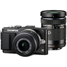 製品写真：オリンパス PEN Lite E-PL5 ダブルズームキット ブラック