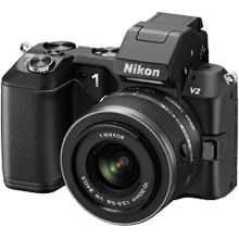 製品写真：ニコン Nikon1 V2 標準ズームレンズキット ブラック