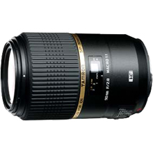 製品写真：タムロン SP 90mm F/2.8 Di MACRO 1:1 VC USD キヤノン用 （Model F004）」