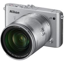 製品写真：ニコン Nikon1 J3 小型10倍ズームキット シルバー