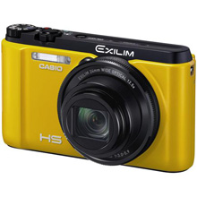 製品写真：カシオ EXILIM EX-ZR1100YW イエロー