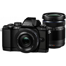 製品写真：オリンパス OM-D E-M10 EZ ダブルズームキット ブラック
