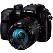 製品写真：パナソニック DMC-GH4H-K レンズキット ブラック