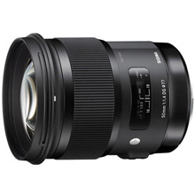 製品写真： 50mm F1.4 DG HSM キヤノン用