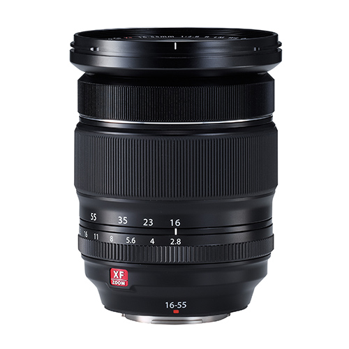 製品写真：フジフイルム XF16-55mmF2.8 R LM WR
