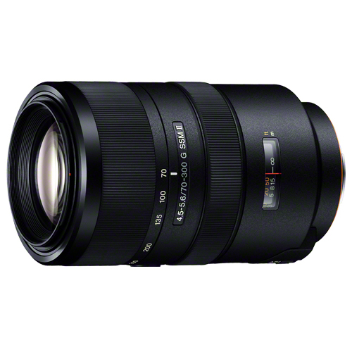 製品写真：SONY 70-300mm F4.5-5.6 G SSM II [SAL70300G2]
