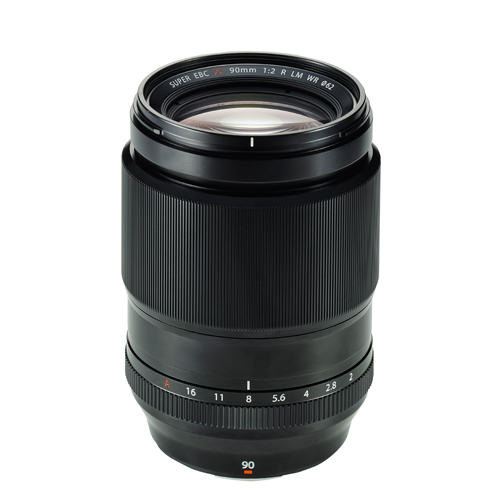 製品写真：フジフイルム XF90mm F2 R LM WR