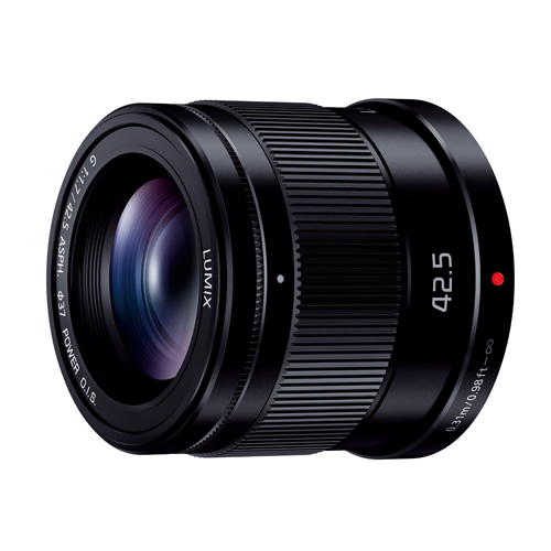 製品写真：パナソニック LUMIX G 42.5mm F1.7 ASPH. POWER O.I.S. [H-HS043-K]