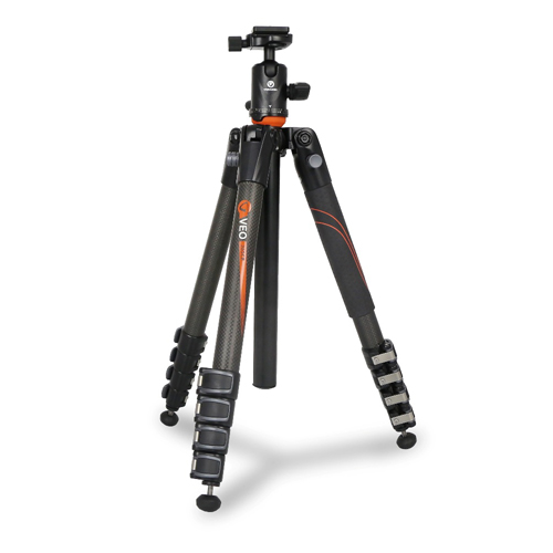 製品写真：バンガード VEO 265CB カーボン5段三脚