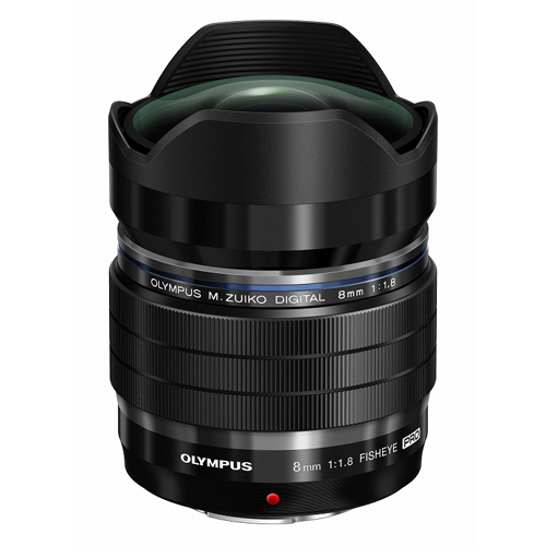 製品写真：オリンパス M.ZUIKO DIGITAL ED 8mm F1.8 Fisheye PRO