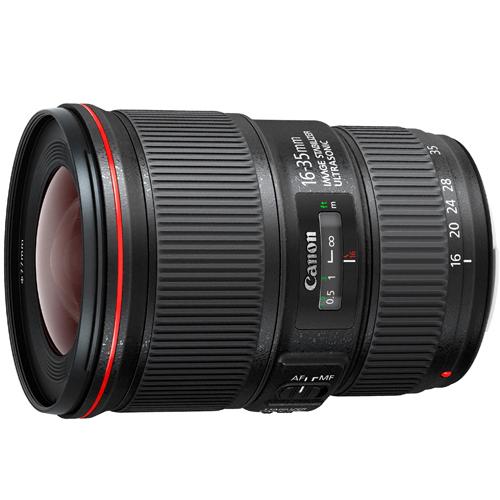 製品写真：キヤノン EF16-35mm F4L IS USM
