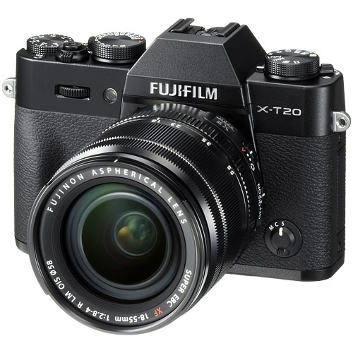 製品写真：富士フイルム X-T20 レンズキット ブラック