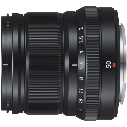製品写真：富士フイルム XF50mmF2 R WR ブラック