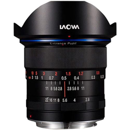 製品写真：LAOWA 12mm F2.8 Zero-D ニコンFマウント