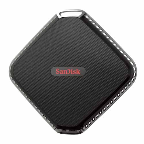 製品写真：サンディスク SDSSDEXT-250G-J25 エクストリーム 500 ポータブル SSD 250GB