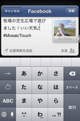SNSへの投稿でもプライバシーをばっちり保護！