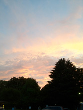 太陽が沈んでしまったあと