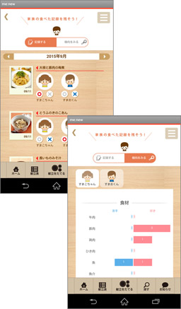 このアプリがあれば、手間なく食卓が賑やかになりますよ！