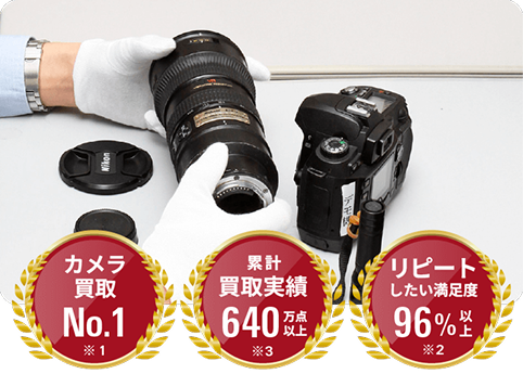 納得価格で即日現金買取