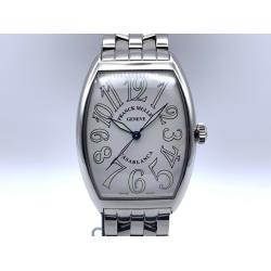 FRANCK MULLER カサブランカ 6850 ホワイト SSブレス