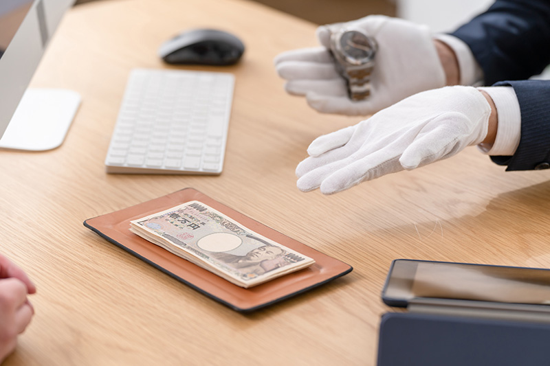 納得価格で即日現金買取