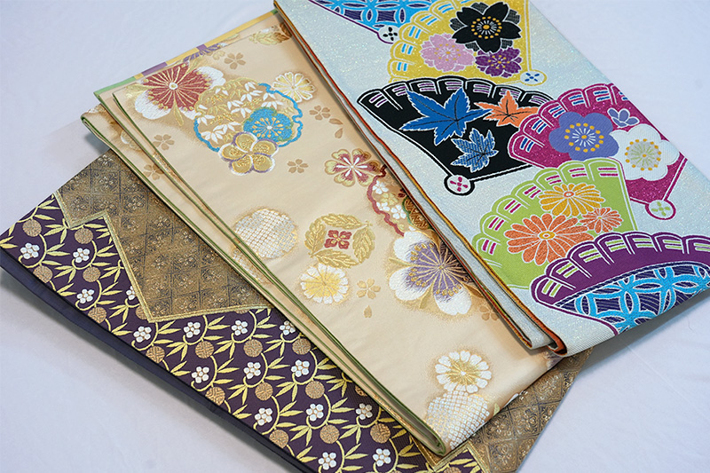 使わなくなった袋帯をまとめて買取