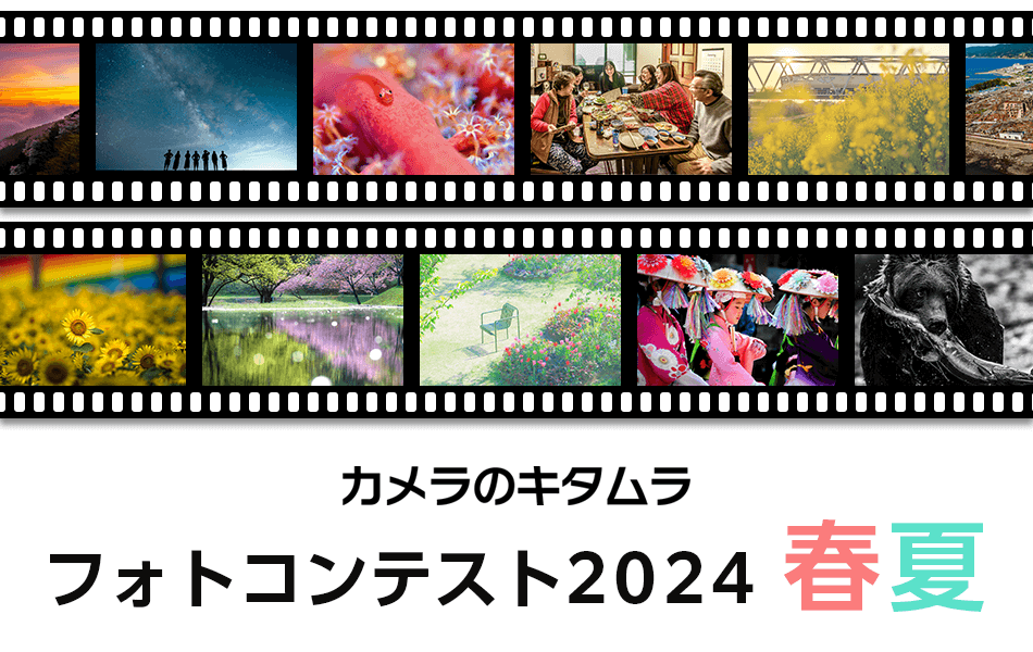 カメラのキタムラ フォトコンテスト 2024 春夏 発表 メインビジュアル