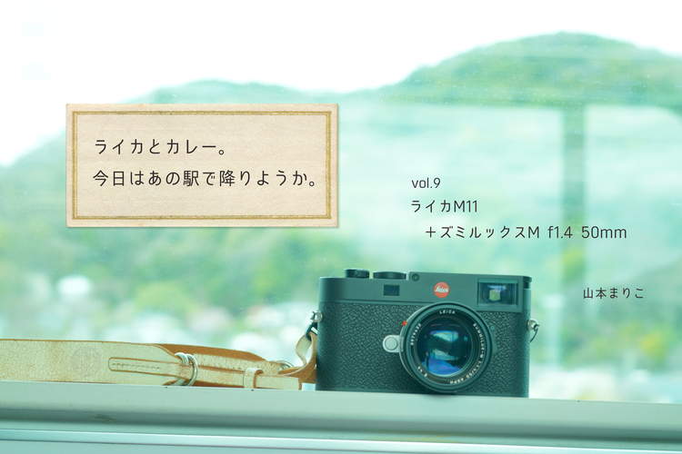 ライカとカレー。今日はあの駅で降りようか。Vol.9|ライカM11+ズミルックスM f1.4/50mm ASPH.